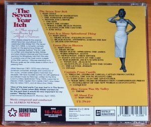 THE SEVEN YEAR ITCH SOUNDTRACK / ALFRED NEWMAN (2016) - CD 2.EL