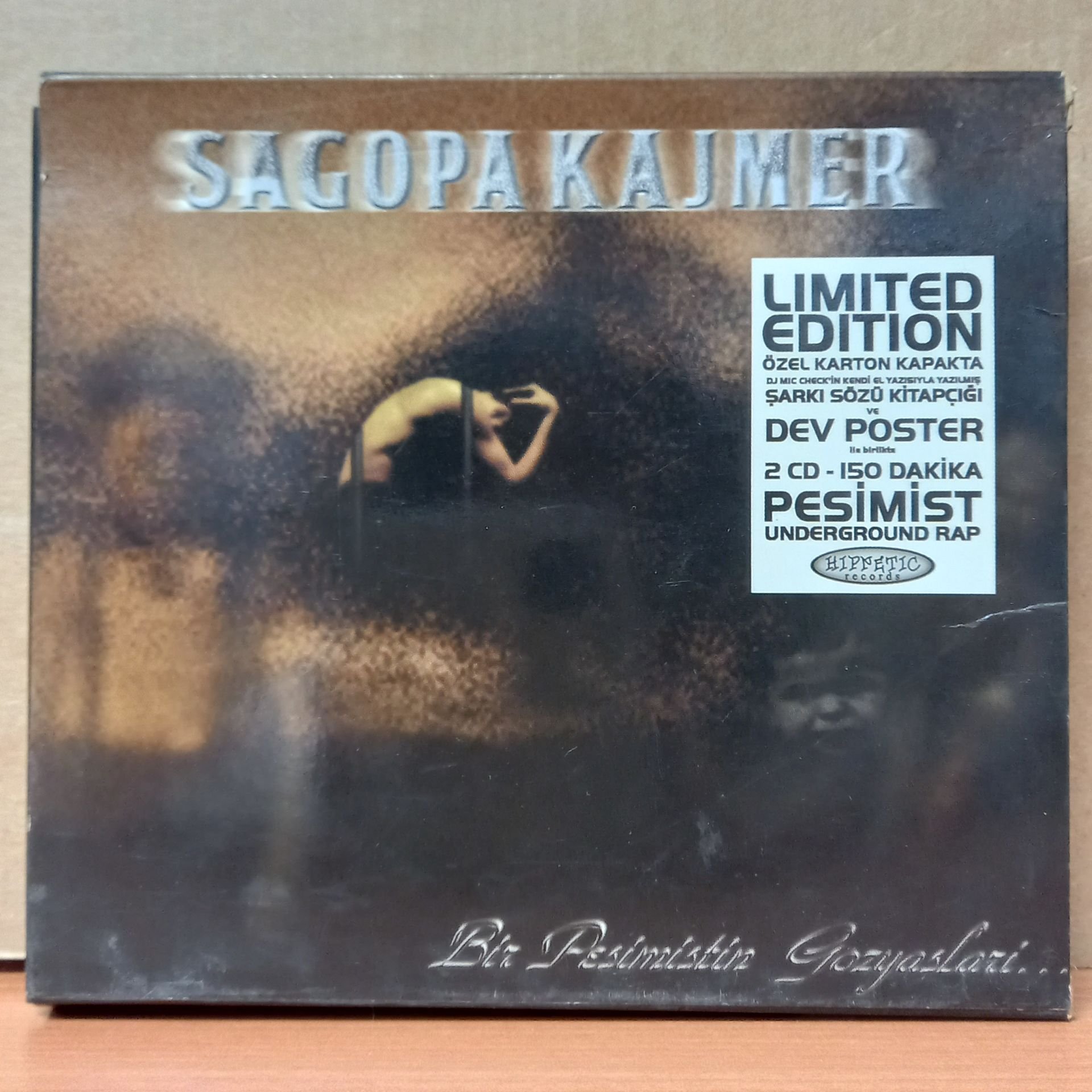 SAGOPA KAJMER - BİR PESİMİSTİN GÖZYAŞLARI (2003) - LIMITED EDITION 2CD 2.EL