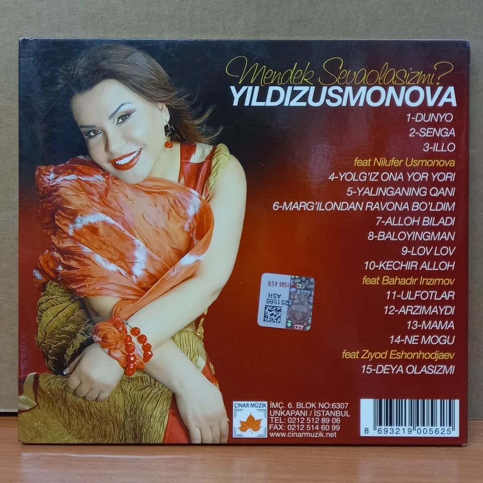 YILDIZ USMONOVA - MENDEK SEVAOLASİZMI? - CD 2.EL