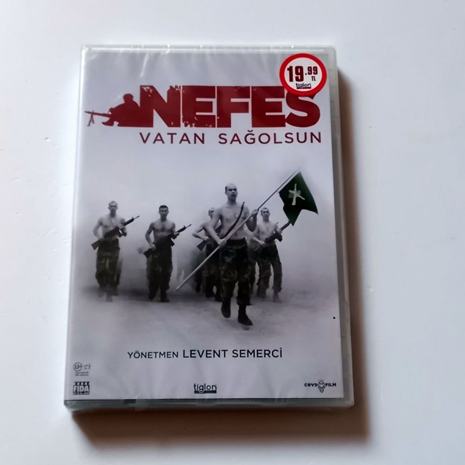 NEFES VATAN SAĞOLSUN - B. AKALAY, İ. AKÖZ - YÖN.: LEVENT SEMERCİ - DVD AMBALAJINDA SIFIR