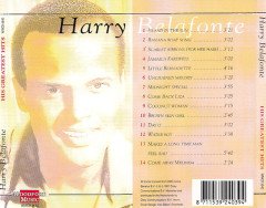 HARRY BELAFONTE - ISLAND IN THE SUN / HIS GREATEST HITS (1991) - CD 2.EL