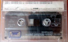 JEAN MICHEL JARRE - OXYGENE (1992) YONCA CASSETTE MADE IN TURKEY DARK BLUE ''NEW''