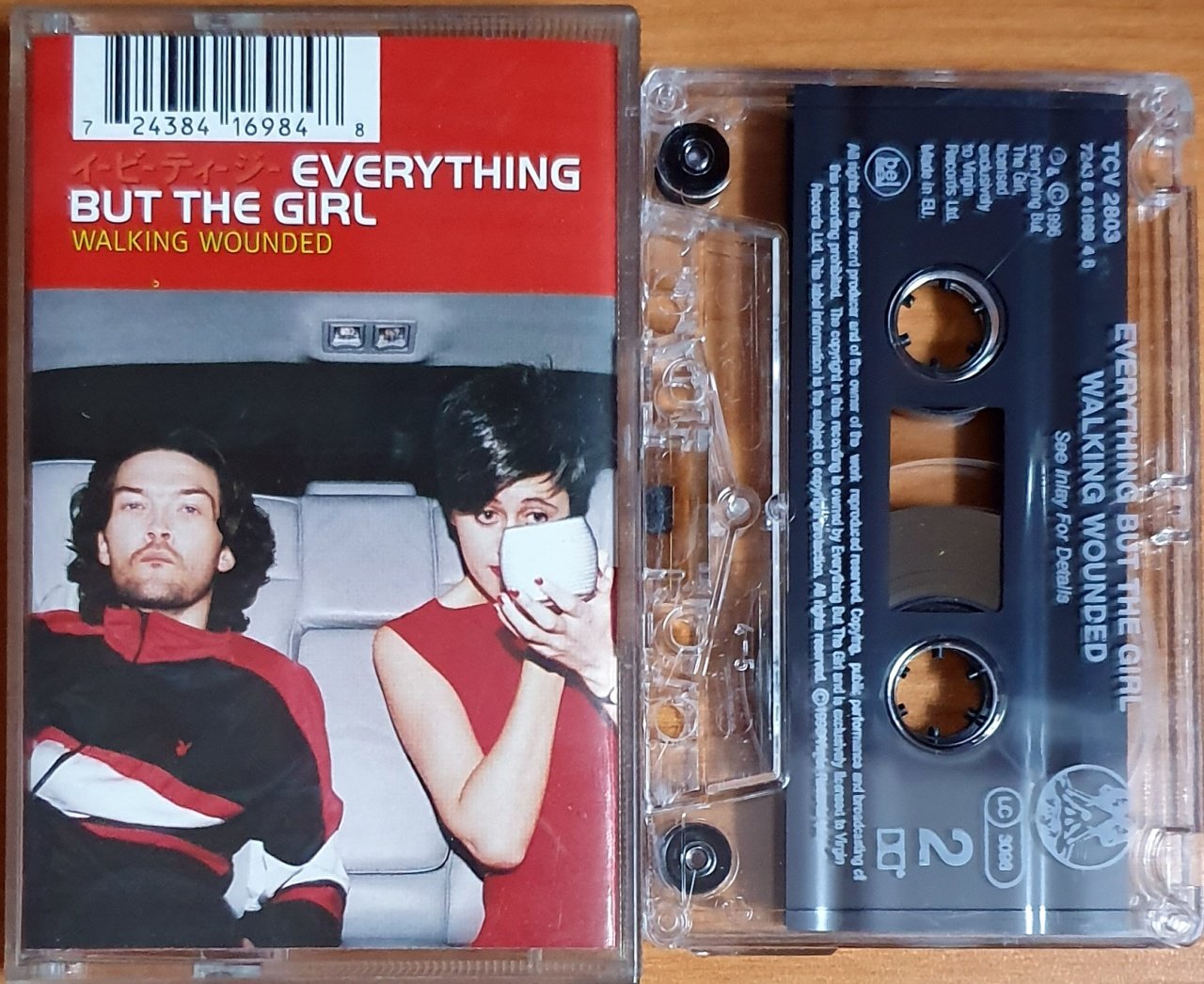 EVERYTHING BUT THE GIRL - WALKING WOUNDED (1996) - KASET MADE IN EU 2.EL