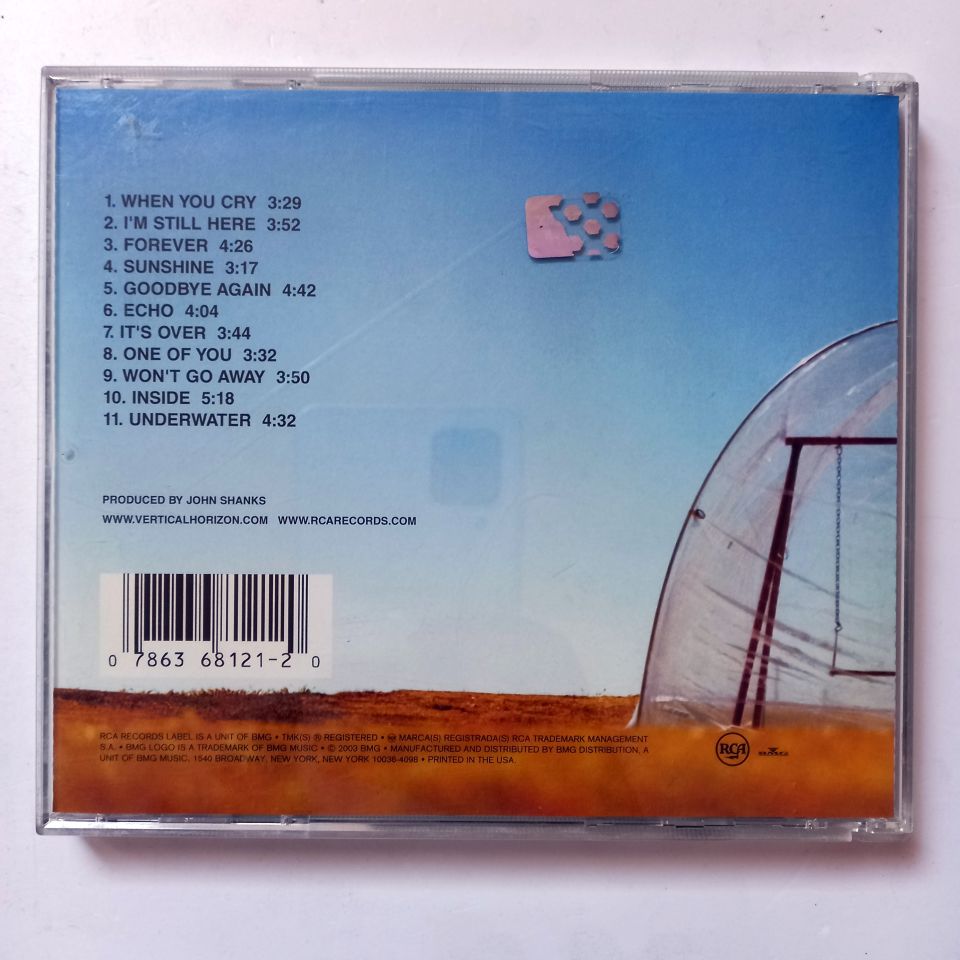 VERTICAL HORIZON – GO (2003) - CD İKİNCİ EL