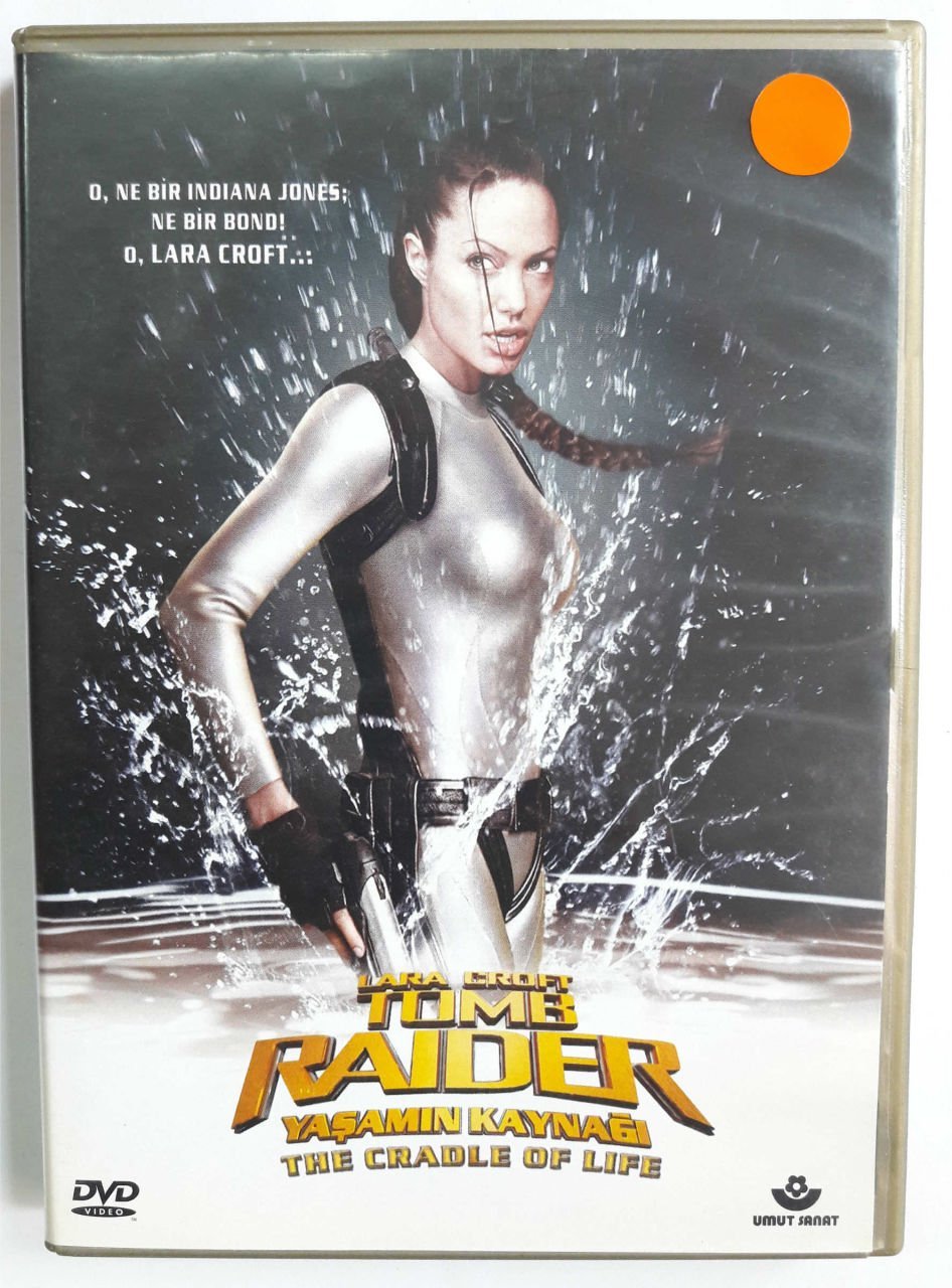 LARA CROFT: TOMB RAIDER THE CRADLE OF LIFE - YAŞAMIN KAYNAĞI - ANGELINA JOLIE - GERARD BUTLER - DVD 2.EL