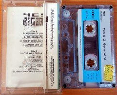 YES - BIG GENERATOR (1987) MMY CASSETTE MADE IN TURKEY ''USED'' PAPER LABEL