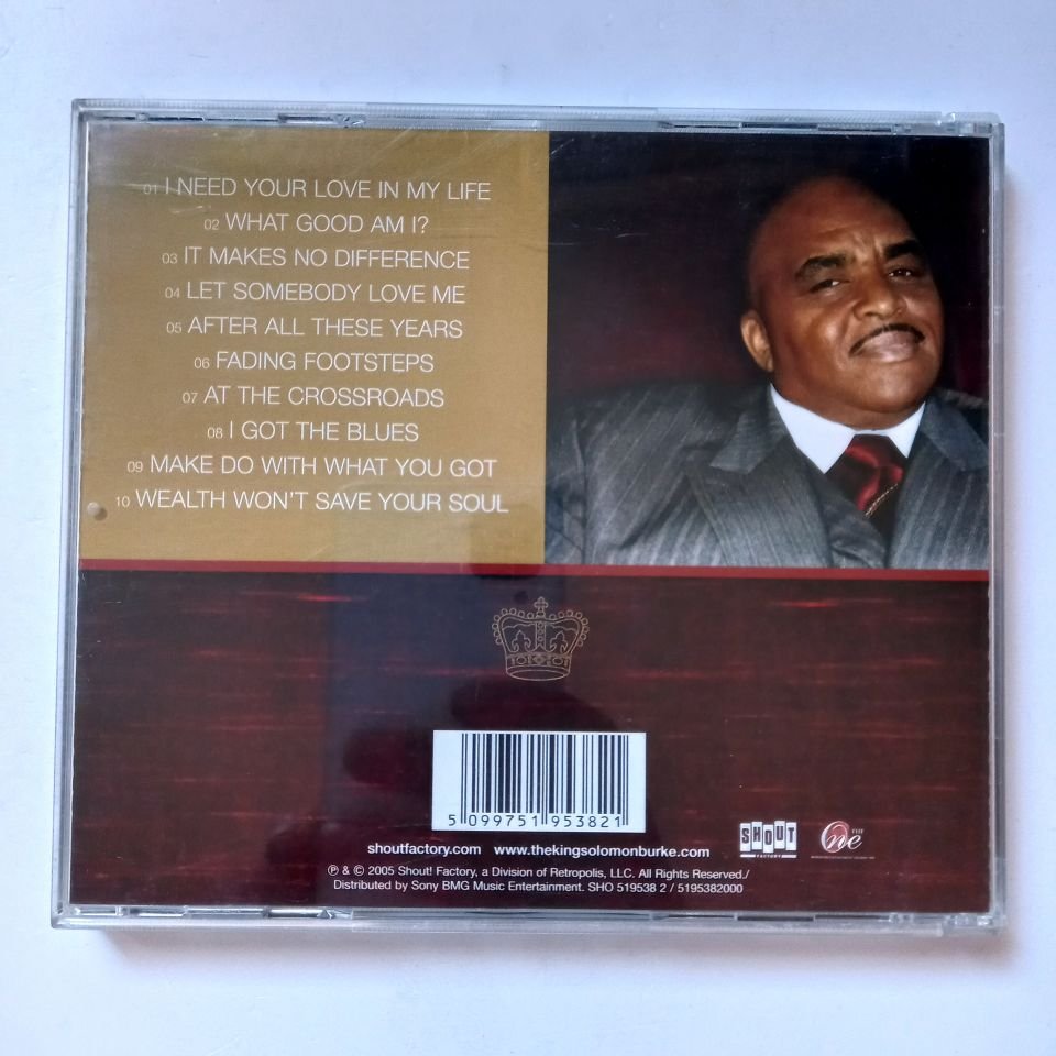 SOLOMON BURKE – MAKE DO WITH WHAT YOU GOT (2005) - CD İKİNCİ EL