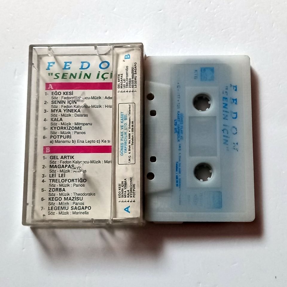 FEDON - SENİN İÇİN (1991)  - KASET 2.EL