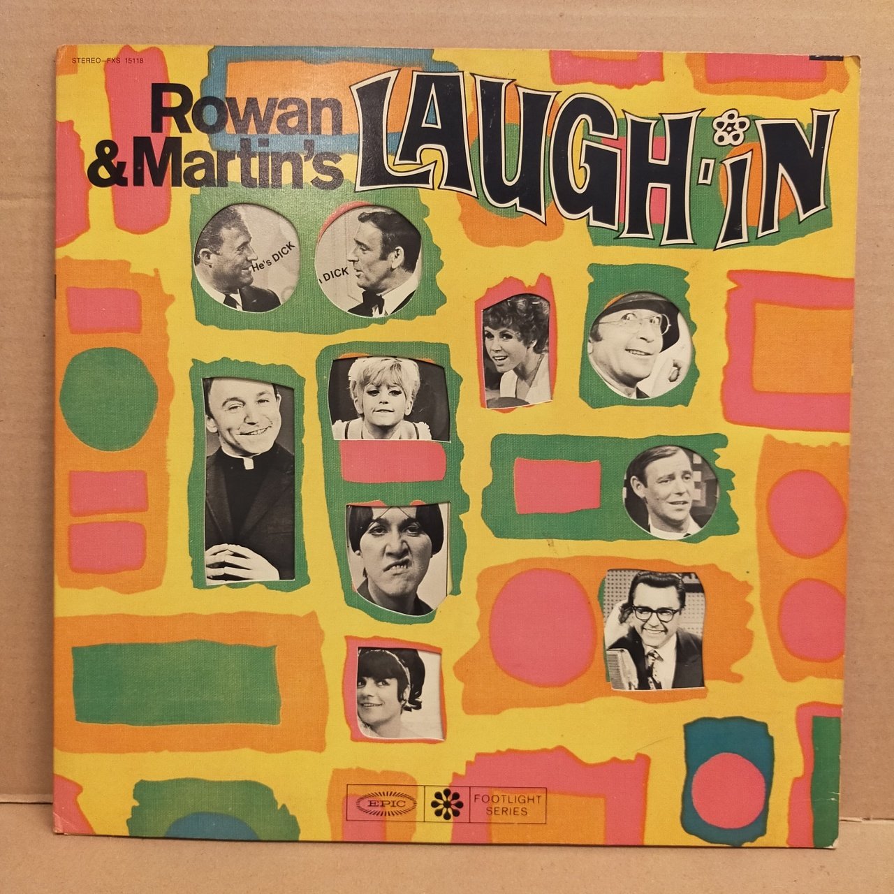 DAN ROWAN & DICK MARTIN - ROWAN & MARTIN'S LAUGH IN (1968) - LP NON MUSIC / COMEDY 2.EL PLAK