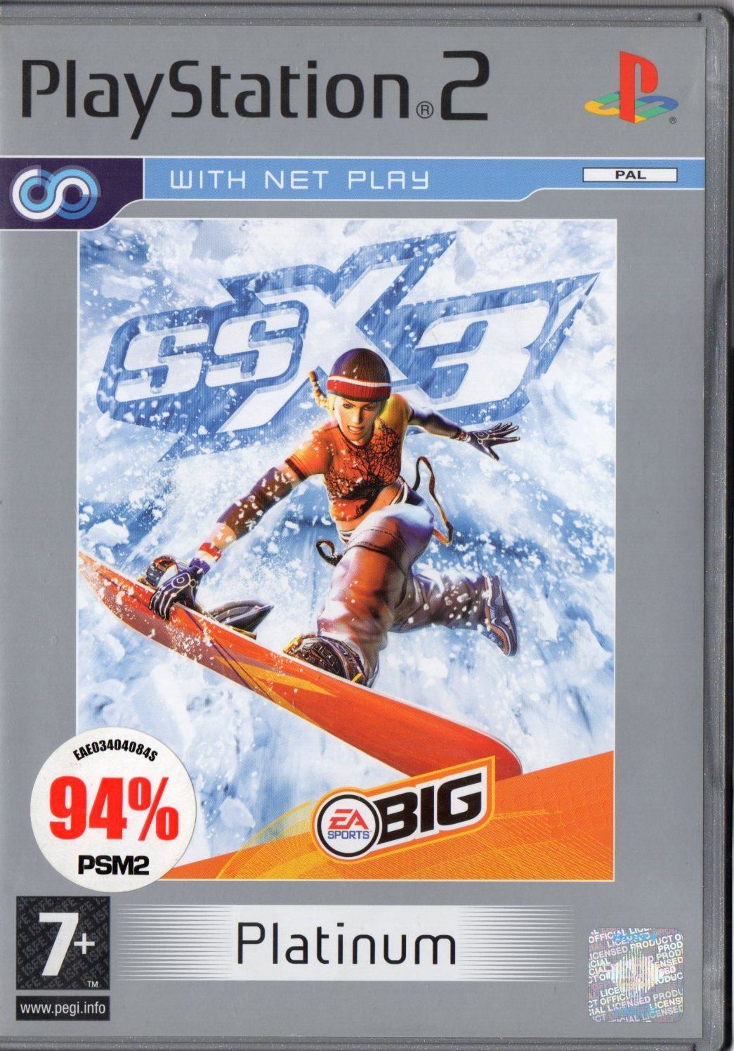 SSX 3 - PS2 PLAYSTATION 2 OYUNU 2.EL