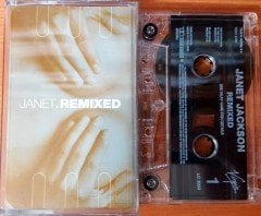 JANET JACKSON - REMIXED CASSETTE MADE IN HOLLAND ''USED''