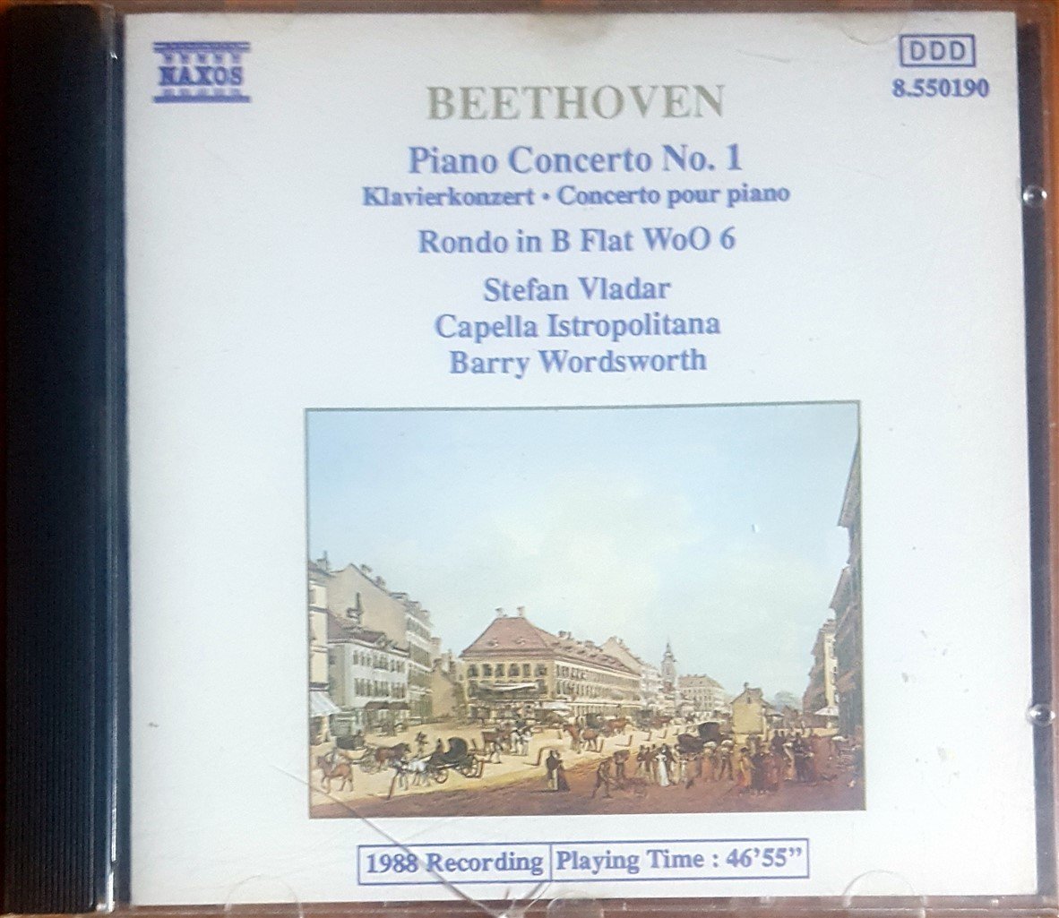BEETHOVEN - PIANO CONCERTO NO.1, RONDO IN B FLAT WO0 6 (1989) CD 2.EL