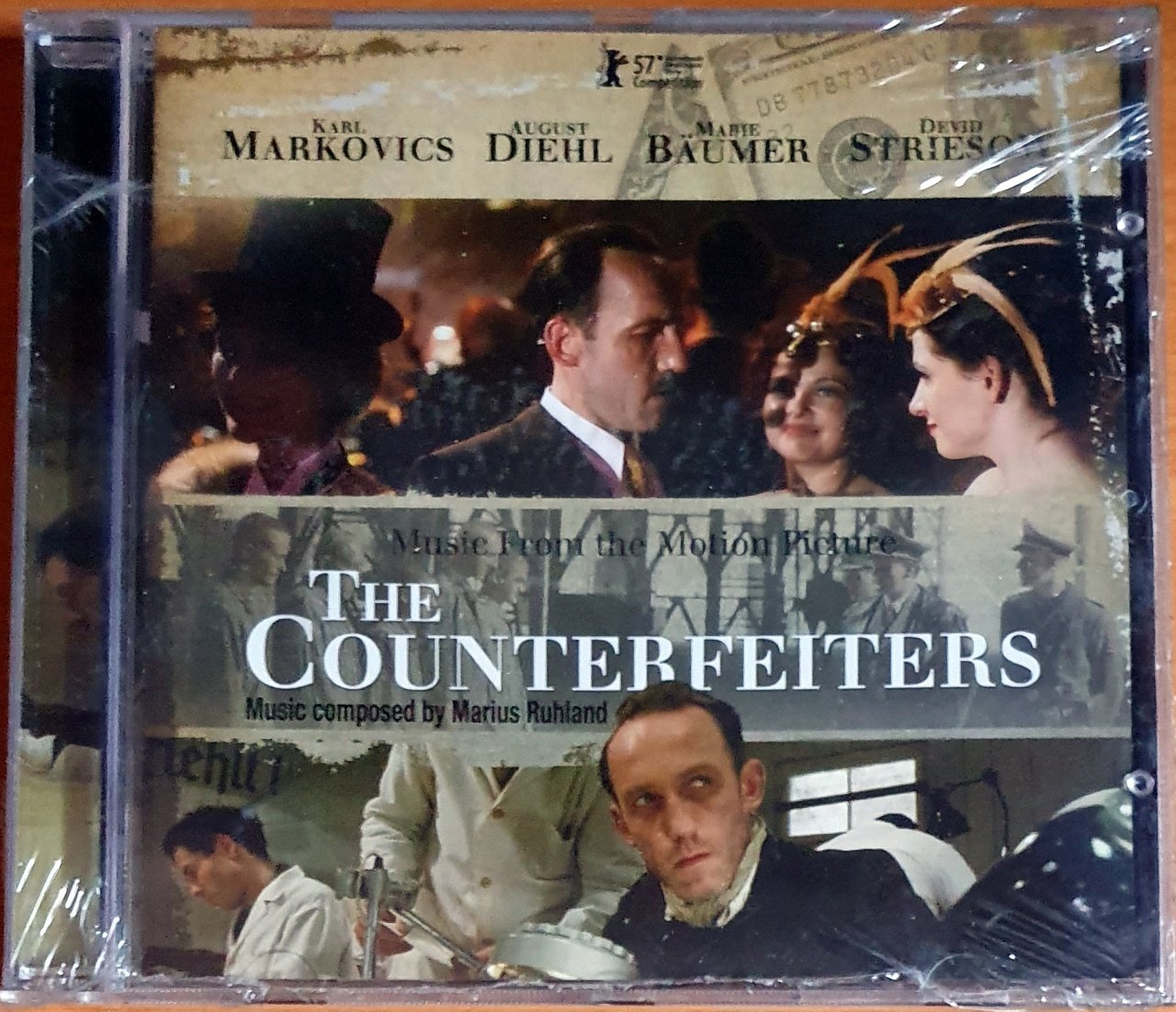 THE COUNTERFEITERS SOUNDTRACK / MARIUS RUHLAND (2007) - CD SIFIR