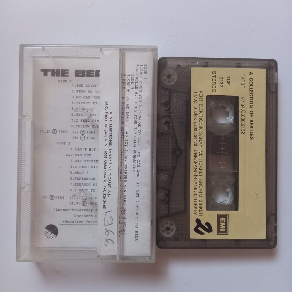A COLLECTION OF BEATLES (1987) - KASET 2.EL