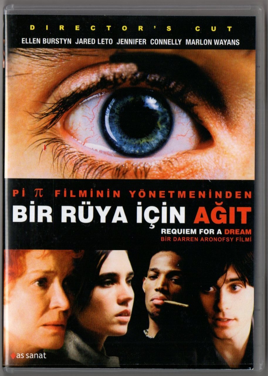 BİR RÜYA İÇİN AĞIT - REQUIEM FOR A DREAM - DARREN ARONOFSKY - DVD 2.EL
