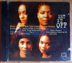 SET IT OFF SOUNDTRACK / BRANDY, EN VOGUE, BUSTA RHYMES, QUEEN LATIFAH, GOODIE MOB, SEAL (1996) - CD SIFIR