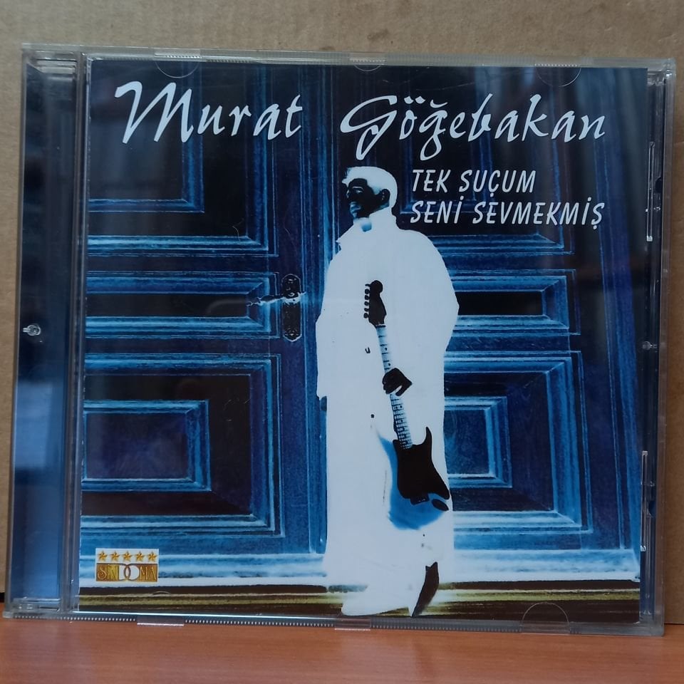 MURAT GÖĞEBAKAN - TEK SUÇUM SENİ SEVMEKMİŞ (1999) - CD 2.EL