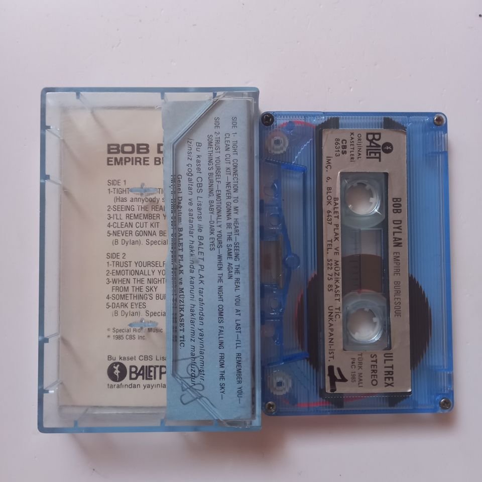 BOB DYLAN - EMPIRE BURLESQUE - KASET 2.EL