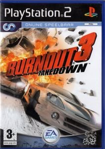 BURNOUT 3 TAKEDOWN - PS2 PLAYSTATION 2 OYUNU 2.EL