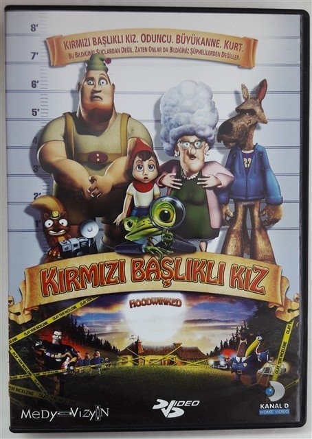 KIRMIZI BAŞLIKLI KIZ - HOODWINKED - ANİMASYON - DVD 2.EL