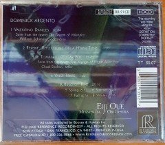 VALENTINO DANCES / THE MUSIC OF DOMINICK ARGENTO / EIJI OUE, MINNESOTA ORCHESTRA (2000) REFERENCE RECORDINGS CD SIFIR