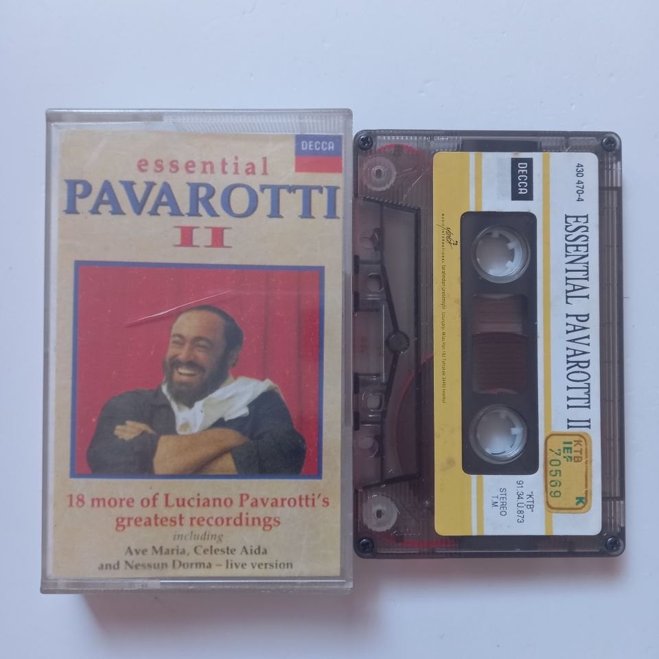 ESSENTIAL PAVAROTTI II (1991) - KASET 2.EL