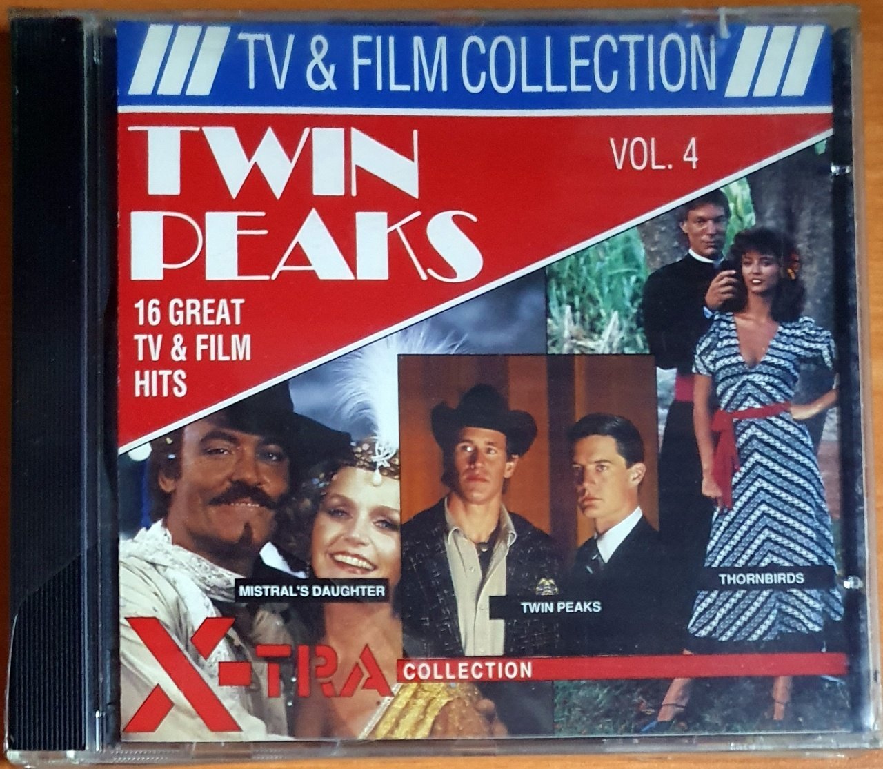TV & FILM COLLETION VOL.4 / TWIN PEAKS, DALLAS, STAR WARS, ON GOLDEN POND, THE EVE OF THE WAR, THORN BIRDS (1991) - CD SIFIR