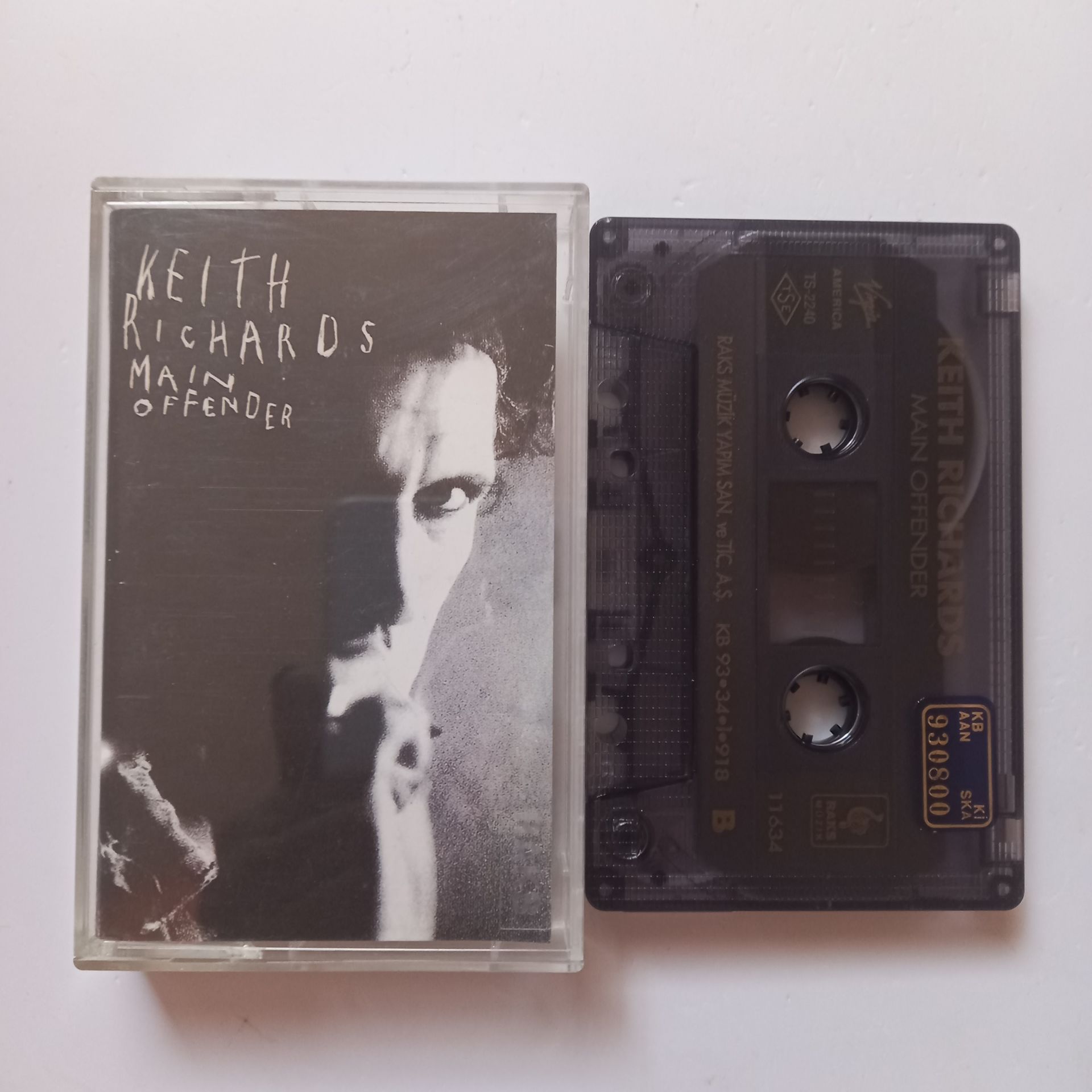 KEITH RICHARDS - MAIN OFFENDER (1993) - KASET 2.EL