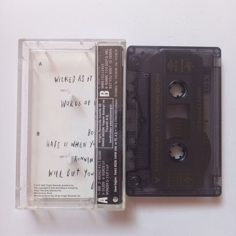 KEITH RICHARDS - MAIN OFFENDER (1993) - KASET 2.EL