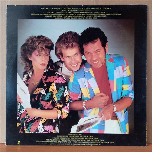 RENAISSANCE – CAMERA CAMERA (1981) - LP 2.EL PLAK