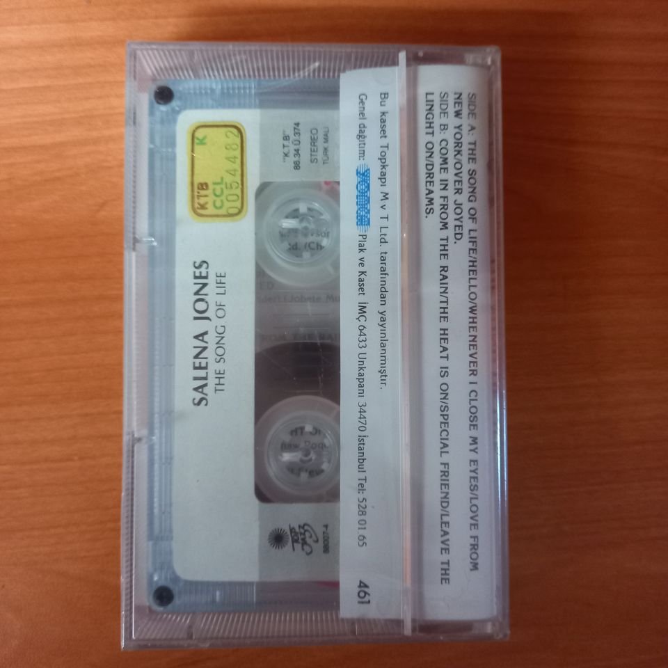 SELENA JONES - THE SONG OF LIFE (1988) - KASET AMBALAJINDA SIFIR