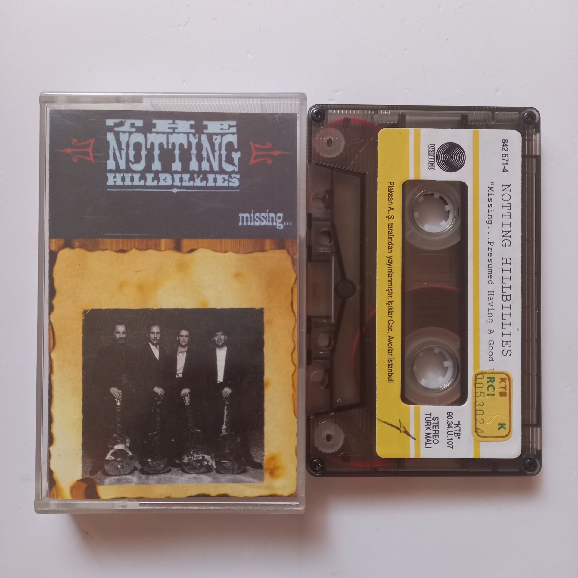 THE NOTTING HILLBILLIES - MISSING... (1990) - KASET 2.EL