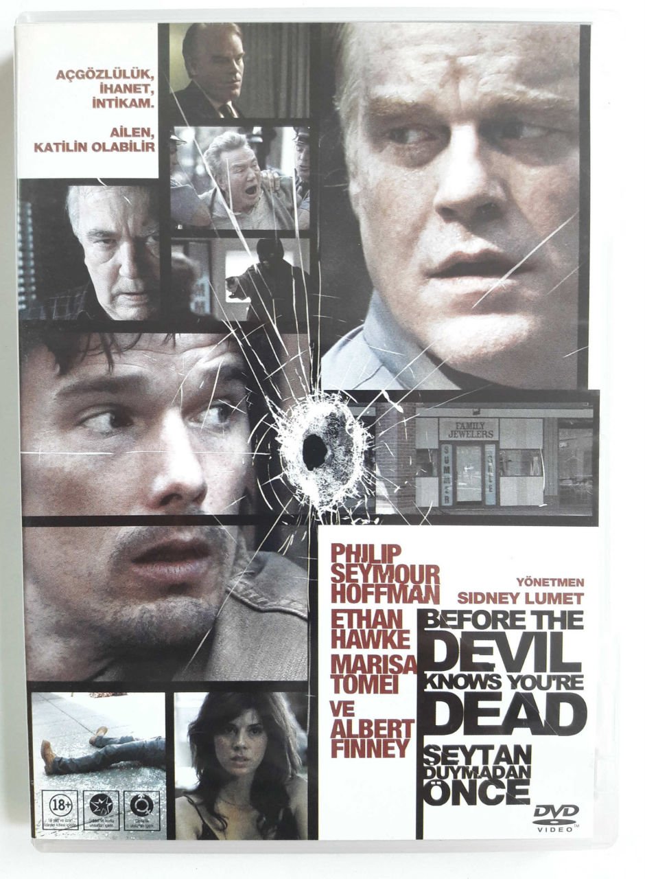 ŞEYTAN DUYMADAN ÖNCE - BEFORE THE DEVIL KNOWS YOU'RE DEAD - ETHAN HAWKE - PHILIP SEYMOUR HOFFMAN - MARISA TOMEI - DVD 2.EL