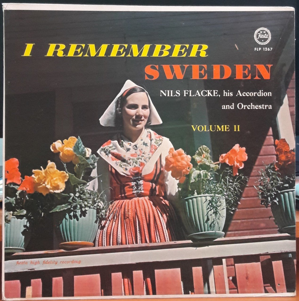 I REMEMBER SWEDEN - VOLUME II - NILS FLACKE - PLAK 2.EL