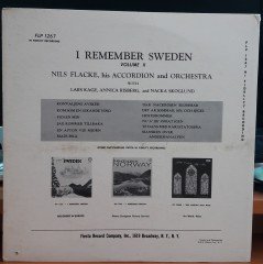 I REMEMBER SWEDEN - VOLUME II - NILS FLACKE - PLAK 2.EL
