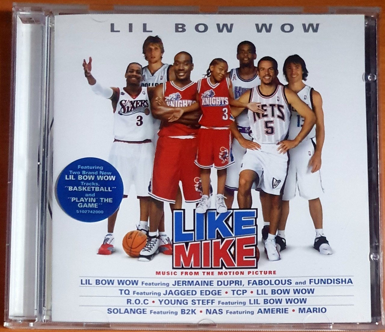 LIKE MIKE SOUNDTRACK / LIL BOW WOW, TQ, MARIO, SOLANGE, NAS, TCP (2002) - CD 2.EL