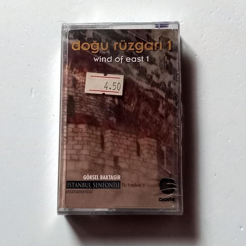 GÖKSEL BAKTAGİR - DOĞU RÜZGARI 1  (1999)  - KASET ENSTRÜMENTAL SIFIR