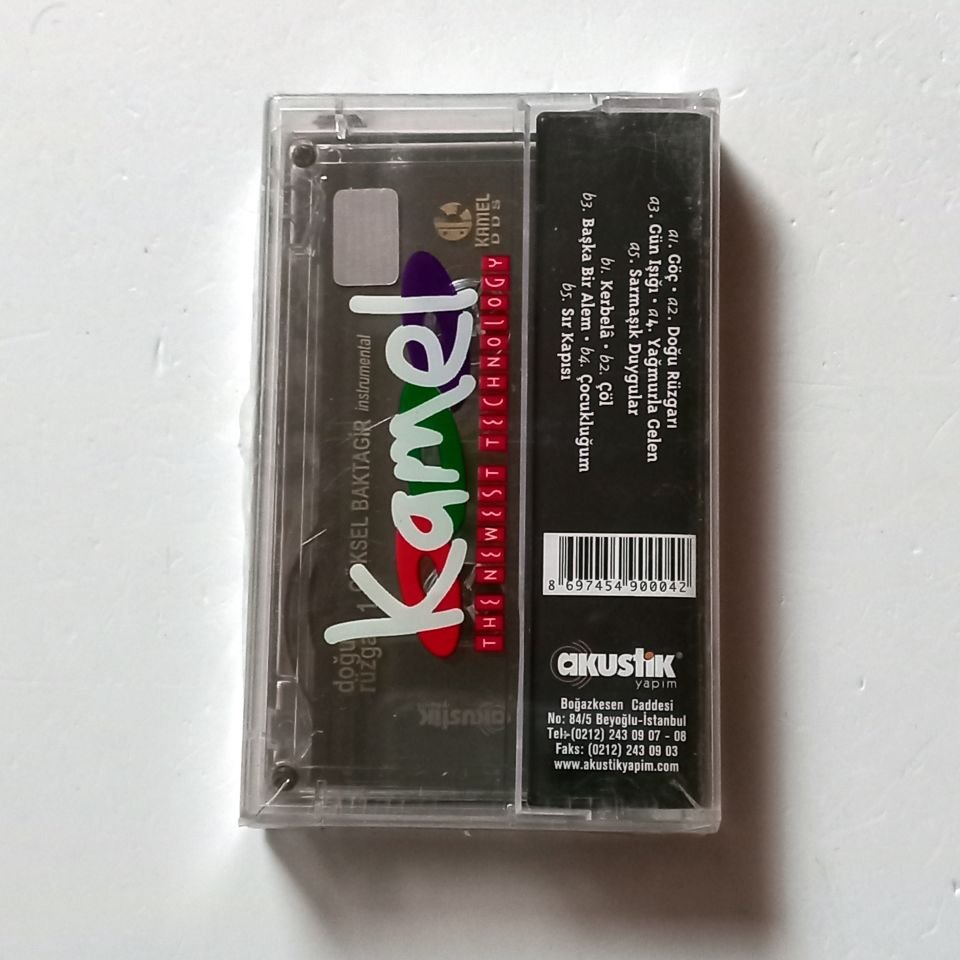 GÖKSEL BAKTAGİR - DOĞU RÜZGARI 1  (1999)  - KASET ENSTRÜMENTAL SIFIR