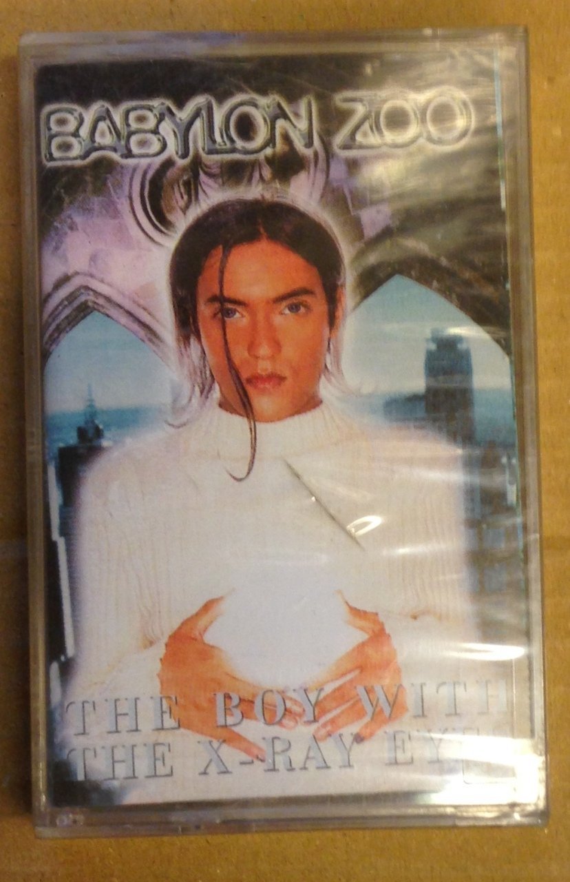 BABYLON ZOO THE BOY WITH THE X-RAY EYES CASSETTE 1996 MADE IN TURKEY ''NEW''