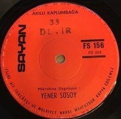 YENER SÜSOY - ZIPZIP HOCA / AKILLI KAPLUMBAĞA 7'' 33 DEVİR