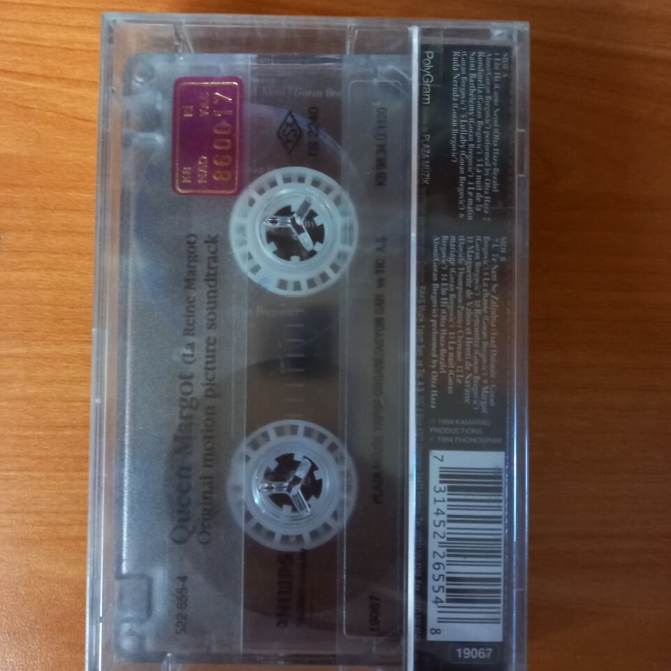 QUEEN MARGOT / ORIGINAL MOTION PICTURE SOUNDTRACK (1998) - KASET SIFIR