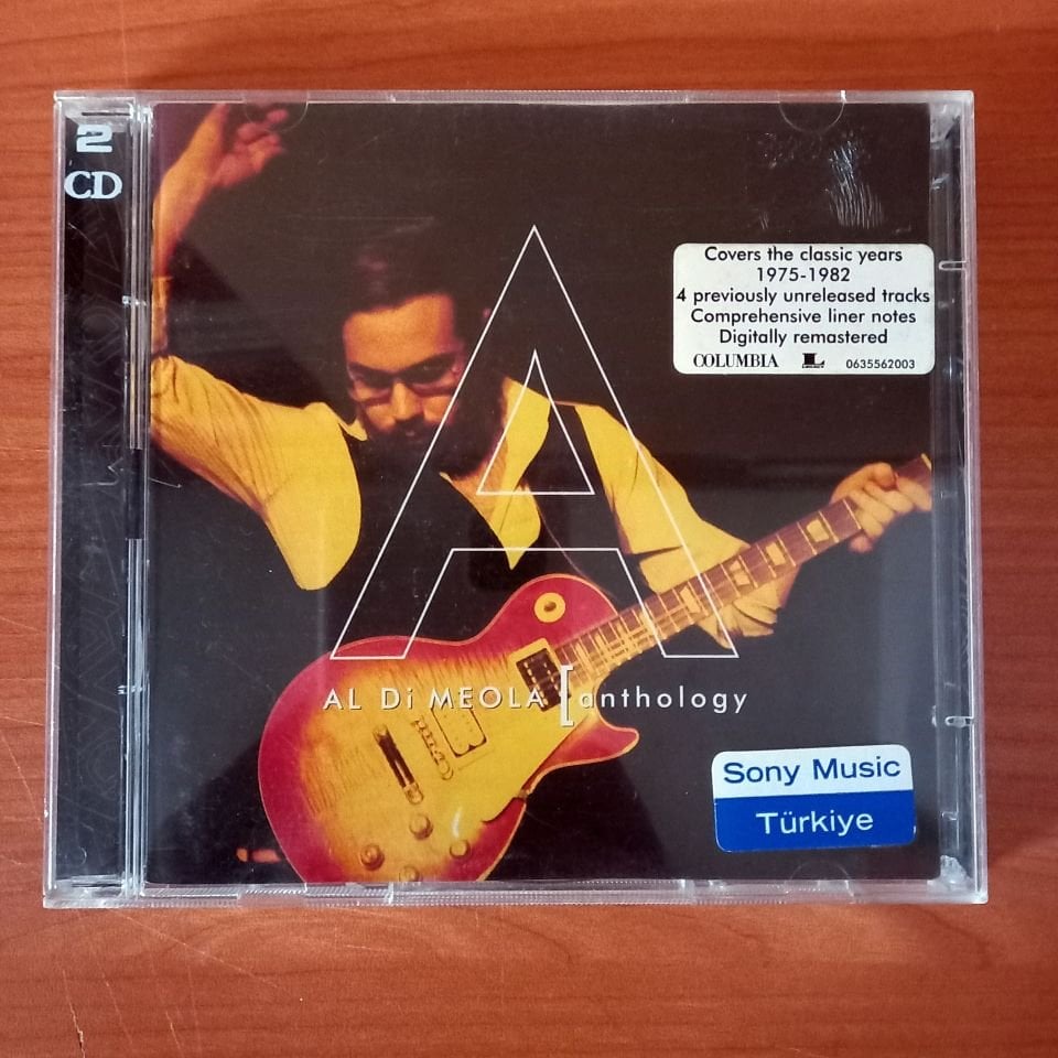 AL DI MEOLA – ANTHOLOGY (2000) - 2CD 2.EL