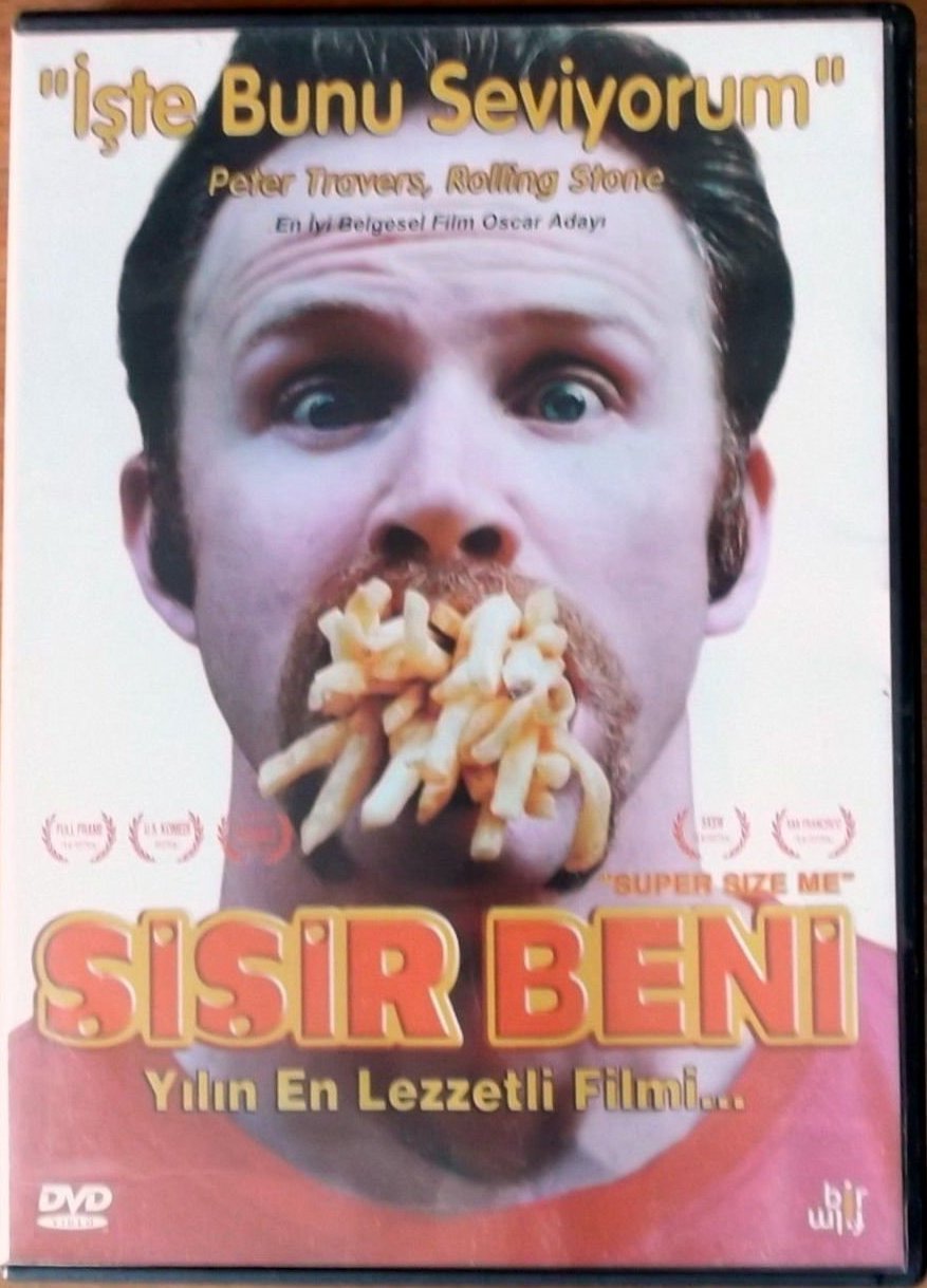 ŞİŞİR BENİ - SUPER SIZE ME - MORGAN SPURLOCK - DVD 2.EL