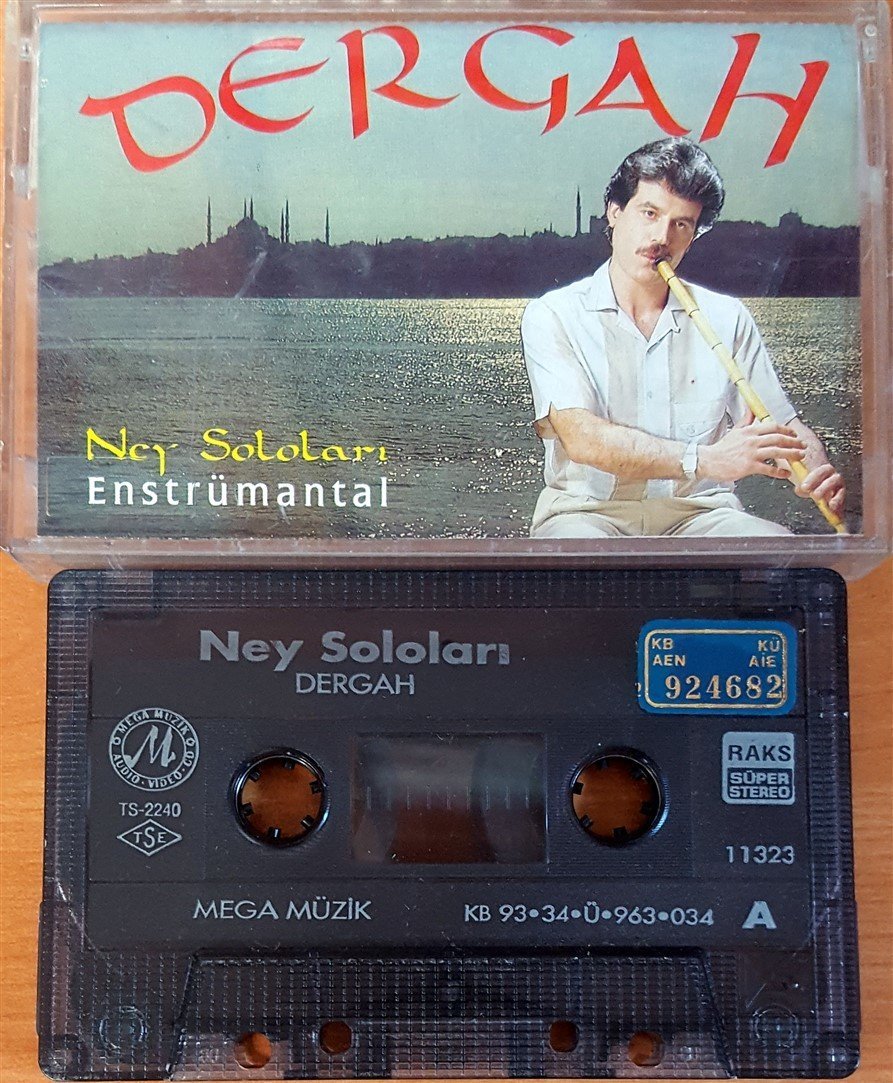 NEY SOLOLARI / DERGAH - SUFI MUSIC OF TURKEY KASET 2.EL