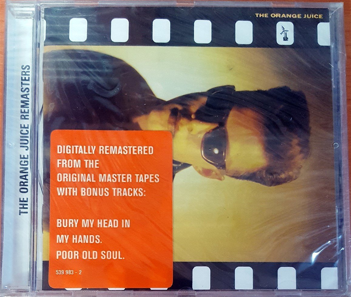 ORANGE JUICE - THE ORANGE JUICE (1984) 1998 REMASTERED POLYDOR REISSUE CD SIFIR