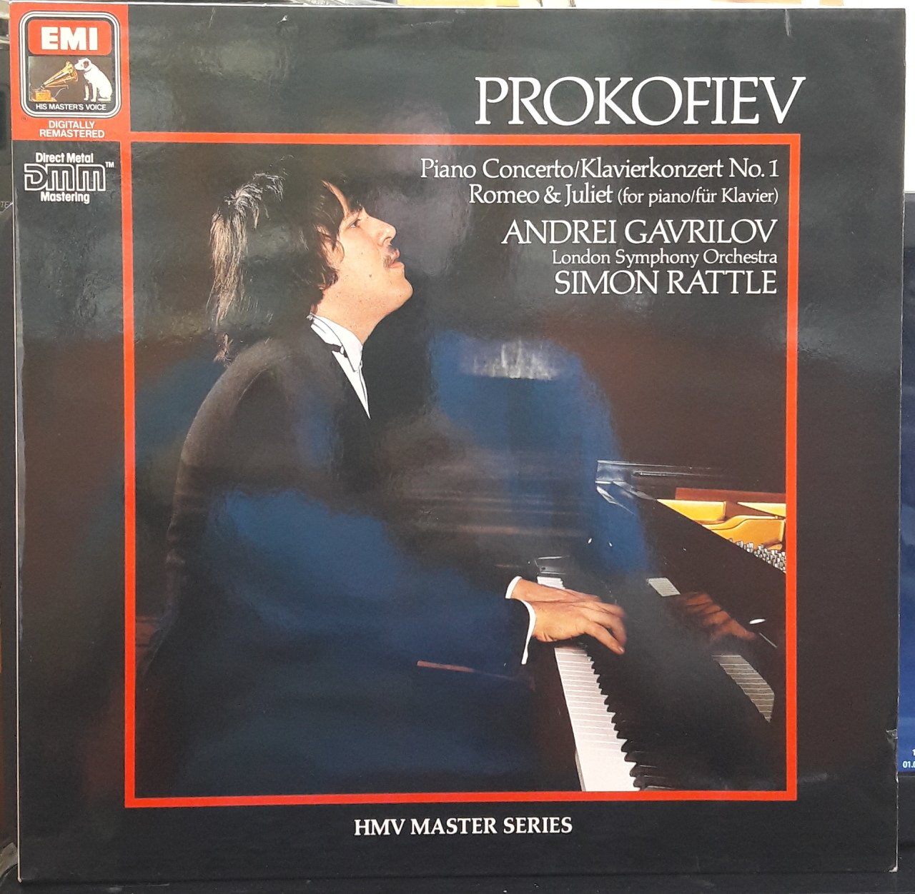 PROKOFIEV: PIANO CONCERTO NO.1 ANDREI GAVRILOV, LONDON SYMPHONY ORCHESTRA, SIMON RATTLE (1980) - PLAK 2.EL