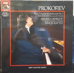 PROKOFIEV: PIANO CONCERTO NO.1 ANDREI GAVRILOV, LONDON SYMPHONY ORCHESTRA, SIMON RATTLE (1980) - PLAK 2.EL
