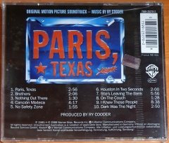 PARIS, TEXAS SOUNDTRACK / RY COODER (1988) - CD SIFIR