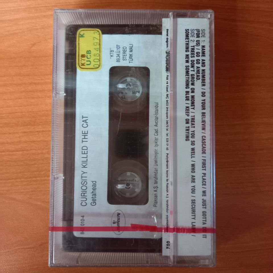CURIOSITY KILLED THE CAT - GETAHEAD (1989) - KASET AMBALAJINDA SIFIR