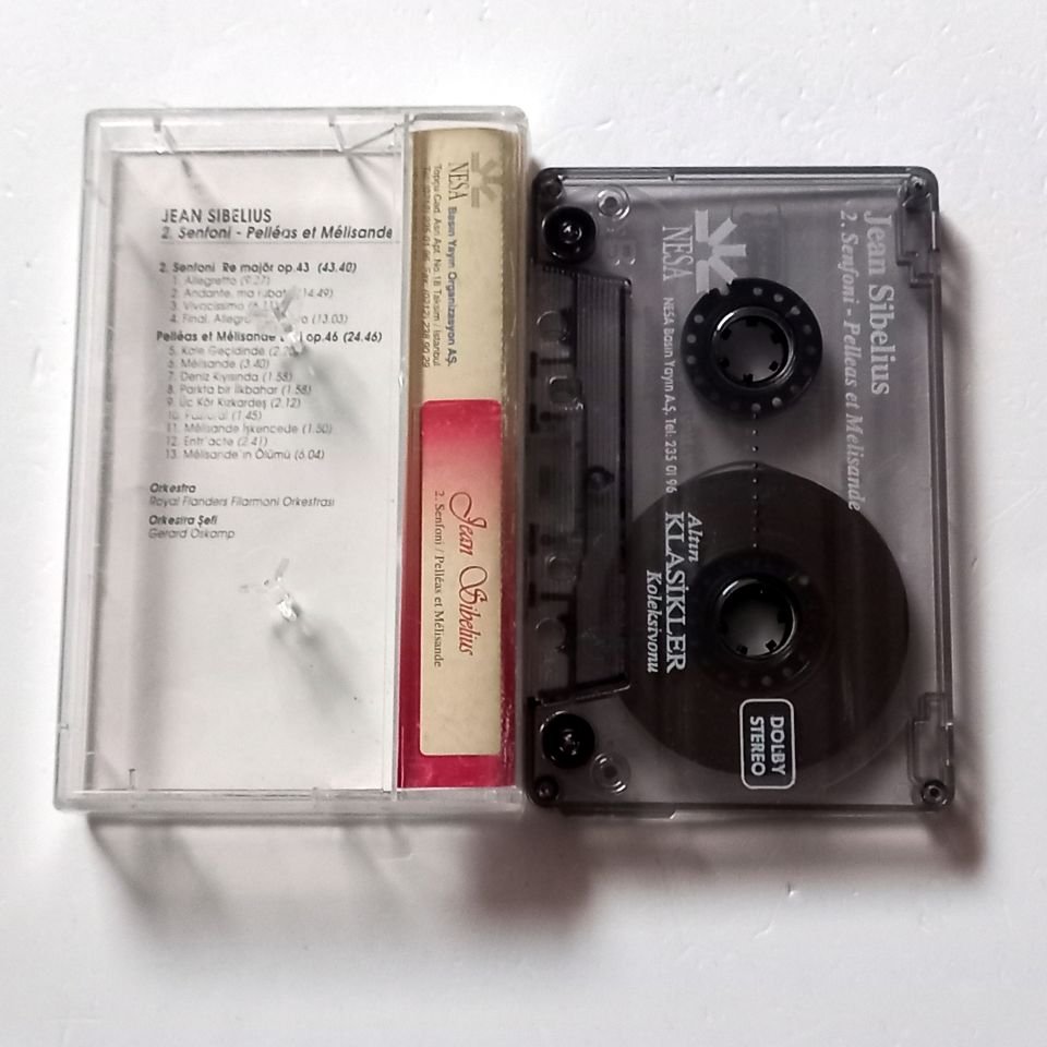 ALTIN KLASİKLER KOLEKSİYONU - JEAN SIBELIUS / 2. SENFONİ - KASET 2.EL
